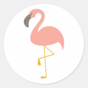 Stickers Flamant rose mignons