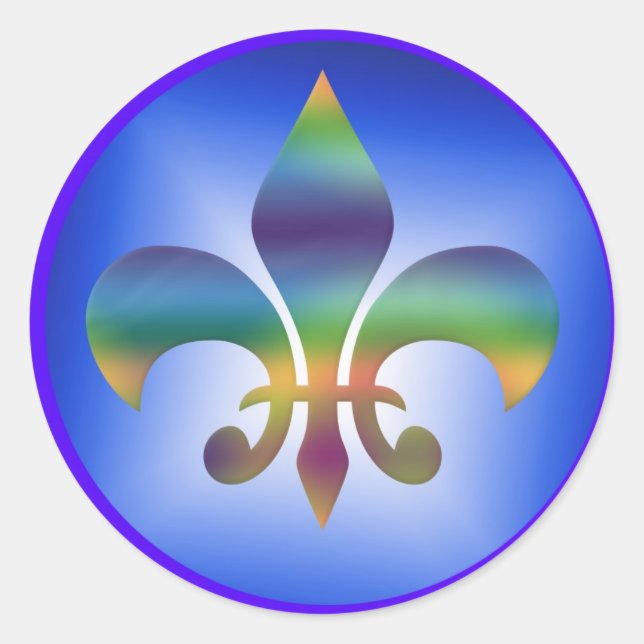 Stickers Fleur de Lys (Devant)