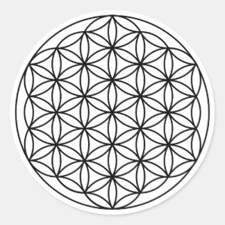 Stickers Fleur de Manifestation de Vie | 6 ct.
