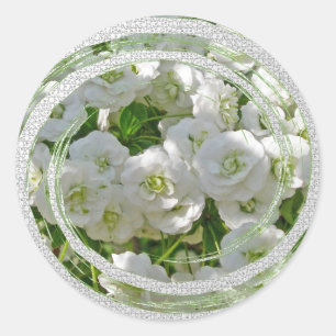 Stickers Fleurs d'araignée de couronne nuptiale