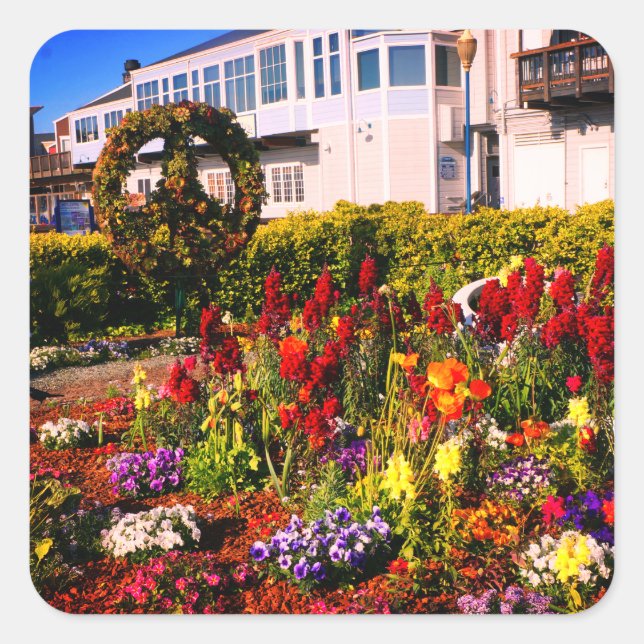 Stickers Fleurs de printemps #8 (Devant)