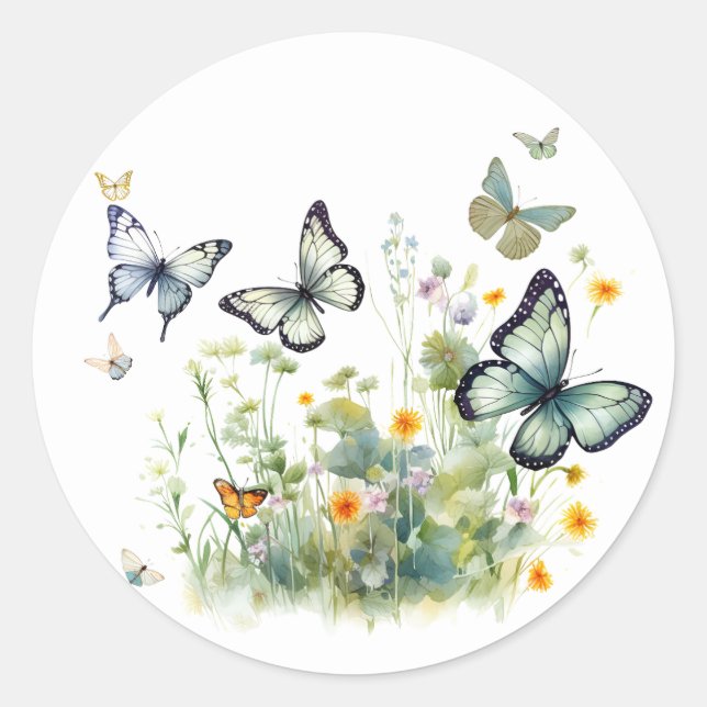 Stickers Fleurs Springtime (Devant)
