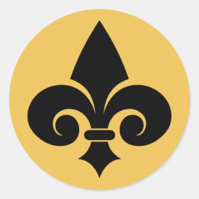 Stickers Fluer De Lis (Devant)