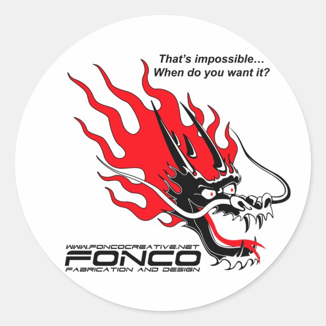 Stickers Fonco (Devant)
