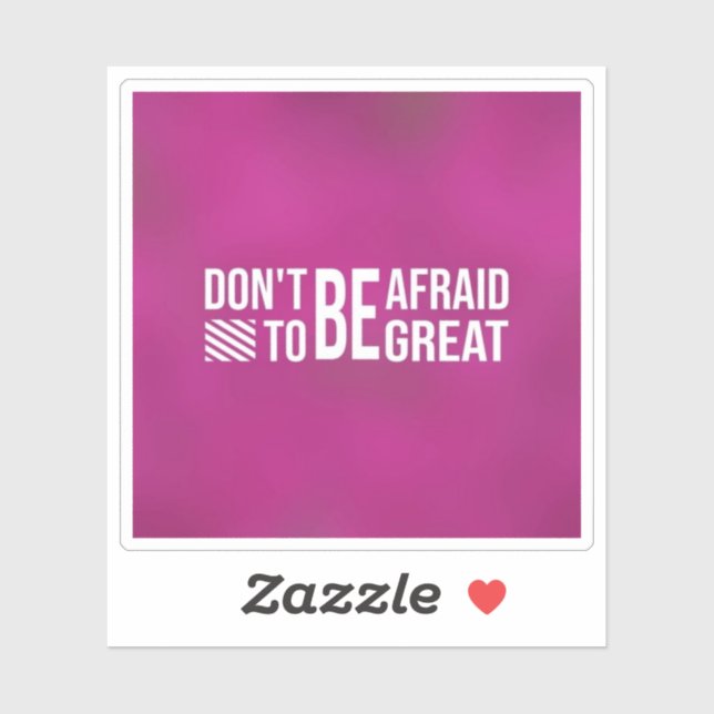 stickers for motivation aufkleber (Blatt)