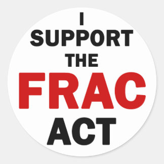 Stickers FRAC Act (blanc)