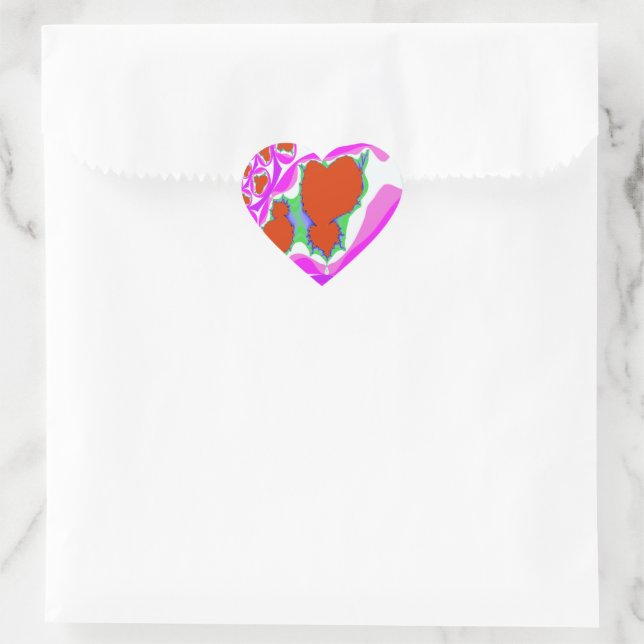 Stickers Fractants du coeur saignant (Sac)
