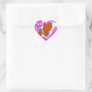Stickers Fractants du coeur saignant