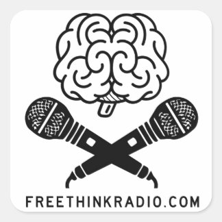 Stickers FreeThinkRadio Brainbones