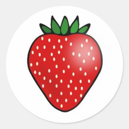 Stickers Fruit aux fraises