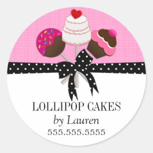 Stickers Fuchsia Pops