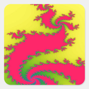 Stickers für das chinesische Fraktal des neuen Jah