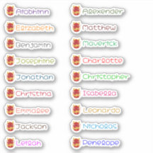 Stickers für niedliche Drachen mit benutzerdefinie