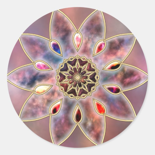 Stickers Galaxies marbrées (Devant)