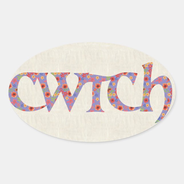 Stickers Gallois Amusants, Fleurs Ditzy (Devant)