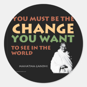 Stickers Gandhi