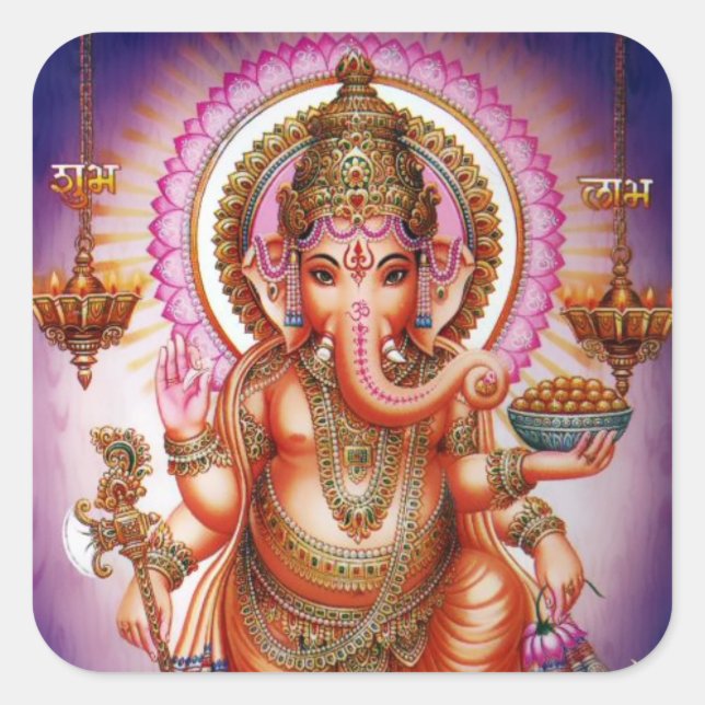 Stickers Ganesha #7 (Devant)