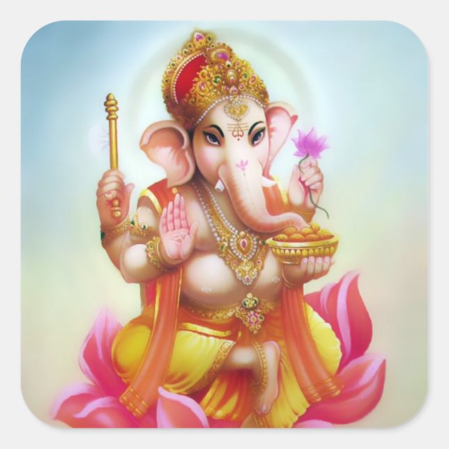 Stickers Ganesha - Version 10 (Devant)