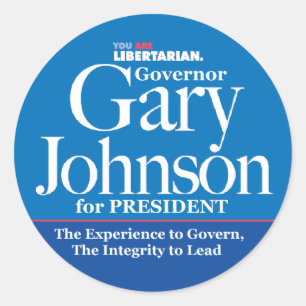 Stickers Gary Johnson