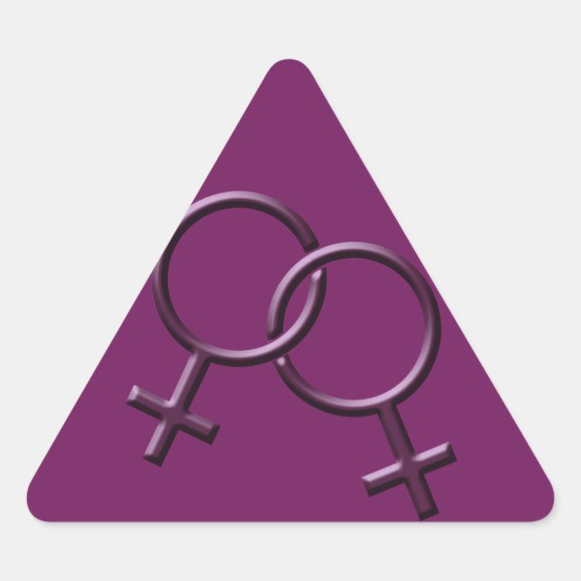 Stickers gay pride Sexe Lesbienne Love Sticker (Devant)