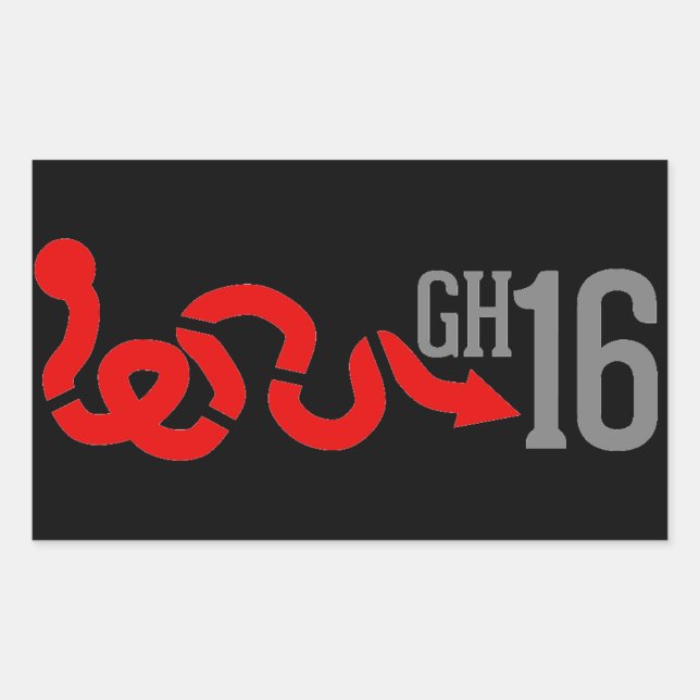 Stickers GH16 (Devant)