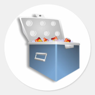 Stickers Glacière de glace