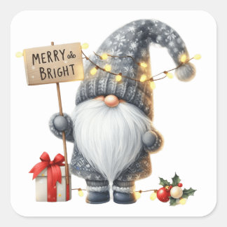 Stickers Gnome de Noël