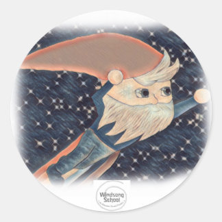 Stickers Gnome Volant