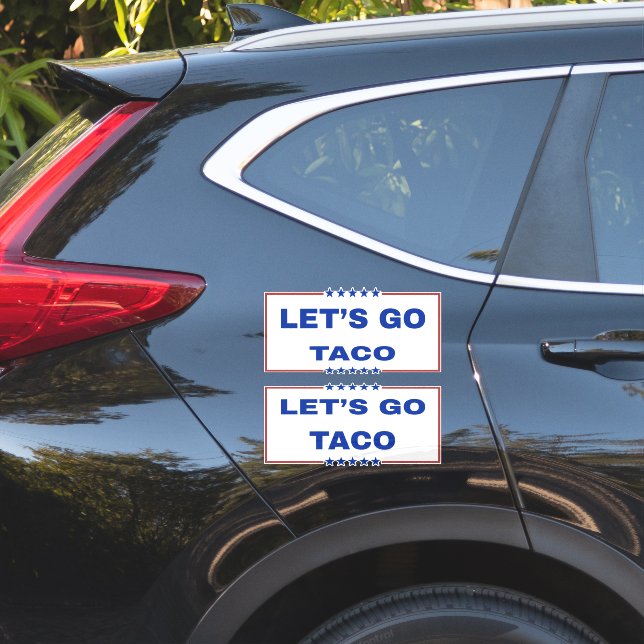 Stickers Go Taco (Coté voiture)