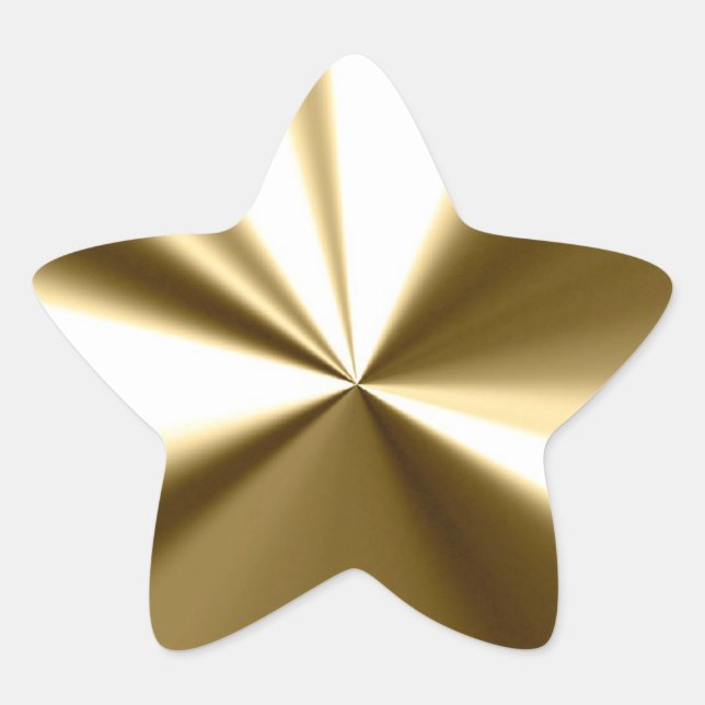 Stickers Gold Star brillants (Devant)