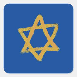 Stickers Gold Star de David