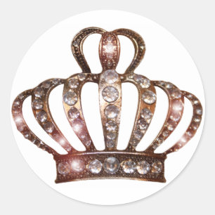 Stickers Gold Tiara