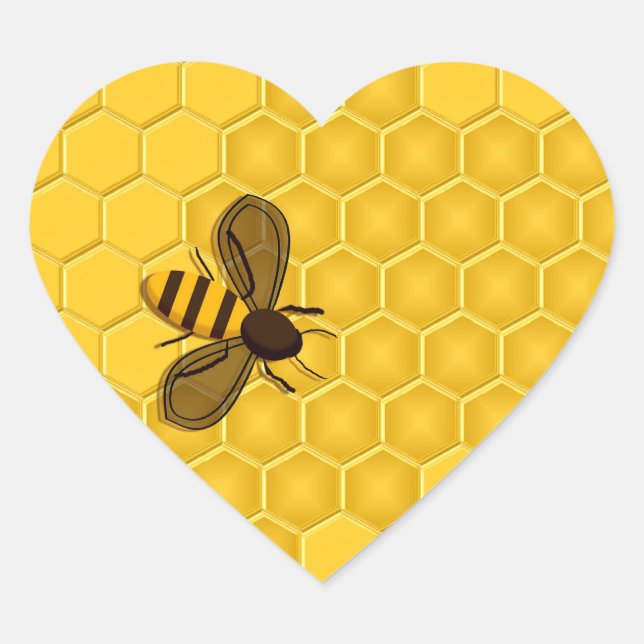 Stickers Golden Honeypeb et Honeybee (Devant)