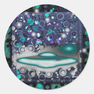 Stickers Goshy Flying Saucer