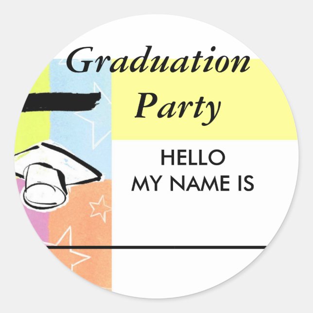 Stickers Graduation (Devant)