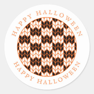 Stickers GRAND RYTHME D'ORANGE NOIR