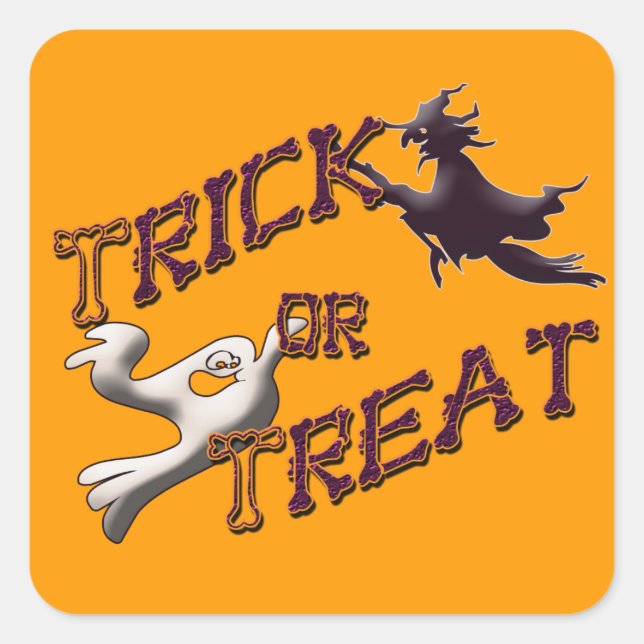 Stickers Graphiques Halloween à tiques (Devant)