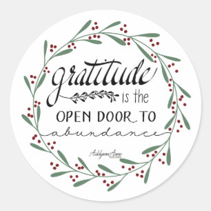 Stickers Gratitude-Abundance