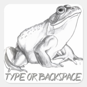 Stickers grenouille personnalisée Sticker d'art