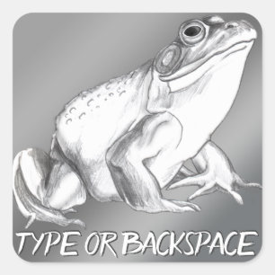 Stickers grenouille personnalisée Sticker d'art