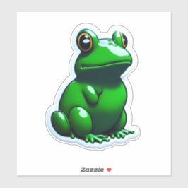Stickers grenouille Ribbiant Options décoratives
