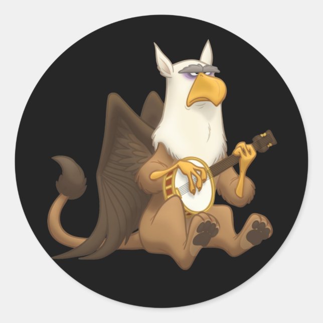 Stickers Griffin Banjo Strummin (Devant)