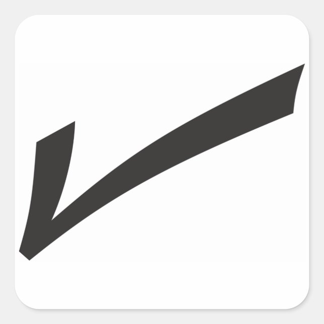 Stickers Gros Black Tick (Devant)