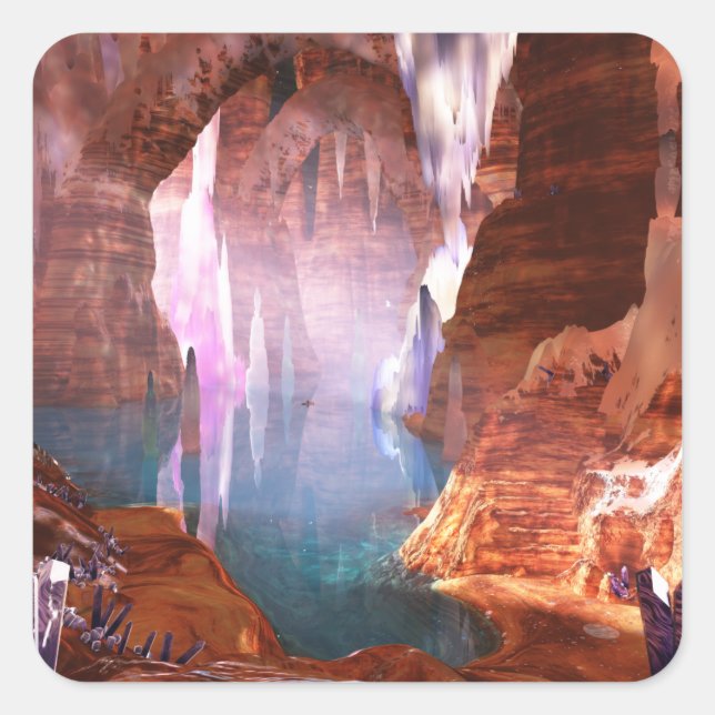 Stickers Grottes (Devant)