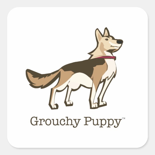 Stickers Grouchy Puppy ! ! (Devant)