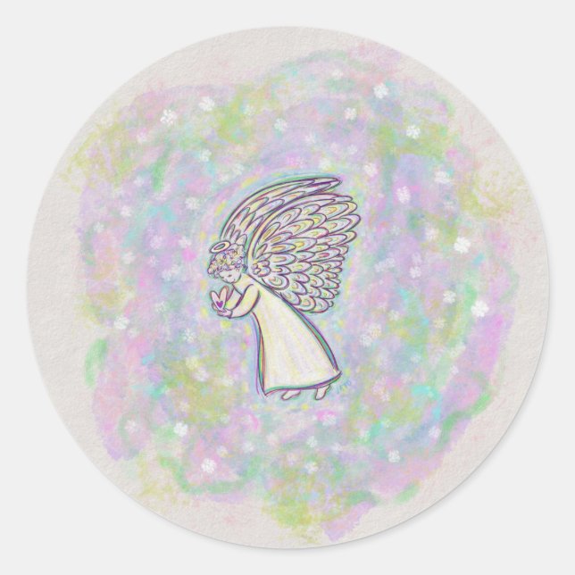 Stickers Guardian Angel Art Custom Decal (Devant)