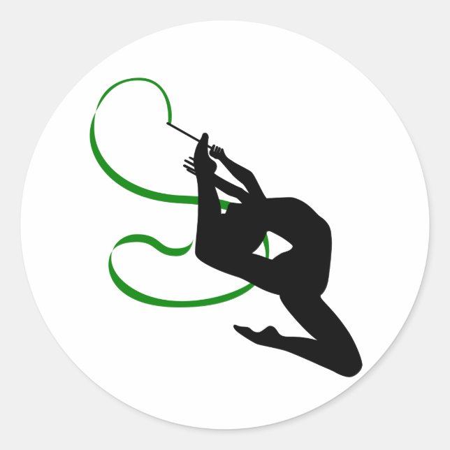 Stickers Gymnastique rythmique (Devant)
