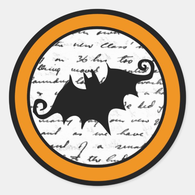 Stickers Halloween À La Chasse déplaisante Ou Scea (Devant)