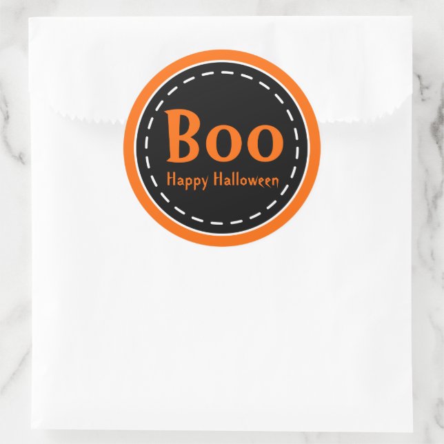 Stickers Halloween Boo (Sac)