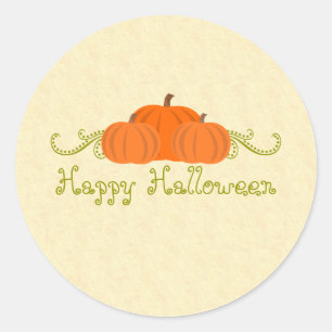 Stickers Halloween citrouilles